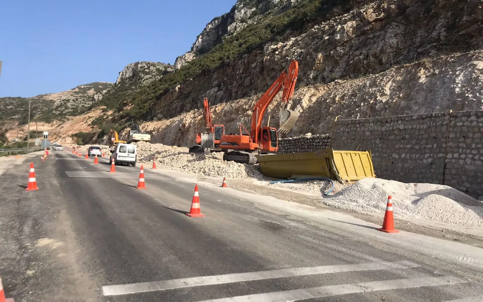Antakya-Yayladağı-Suriye Arası Toprak İşleri Sanat Yapıları genel görünümü