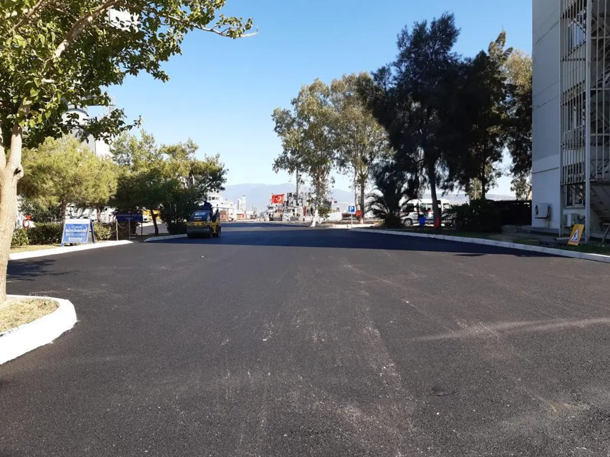 İzmir 5.Bölge Yol Çalışmaları detay görünümü
