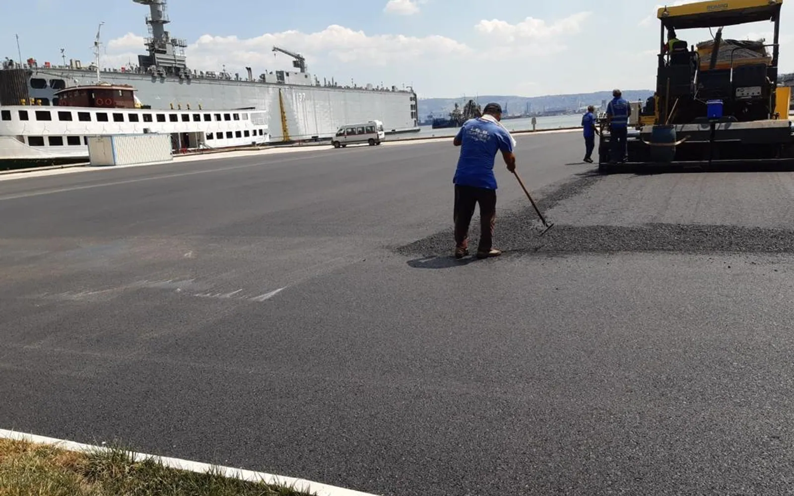 İzmir 5.Bölge Yol Çalışmaları genel görünümü
