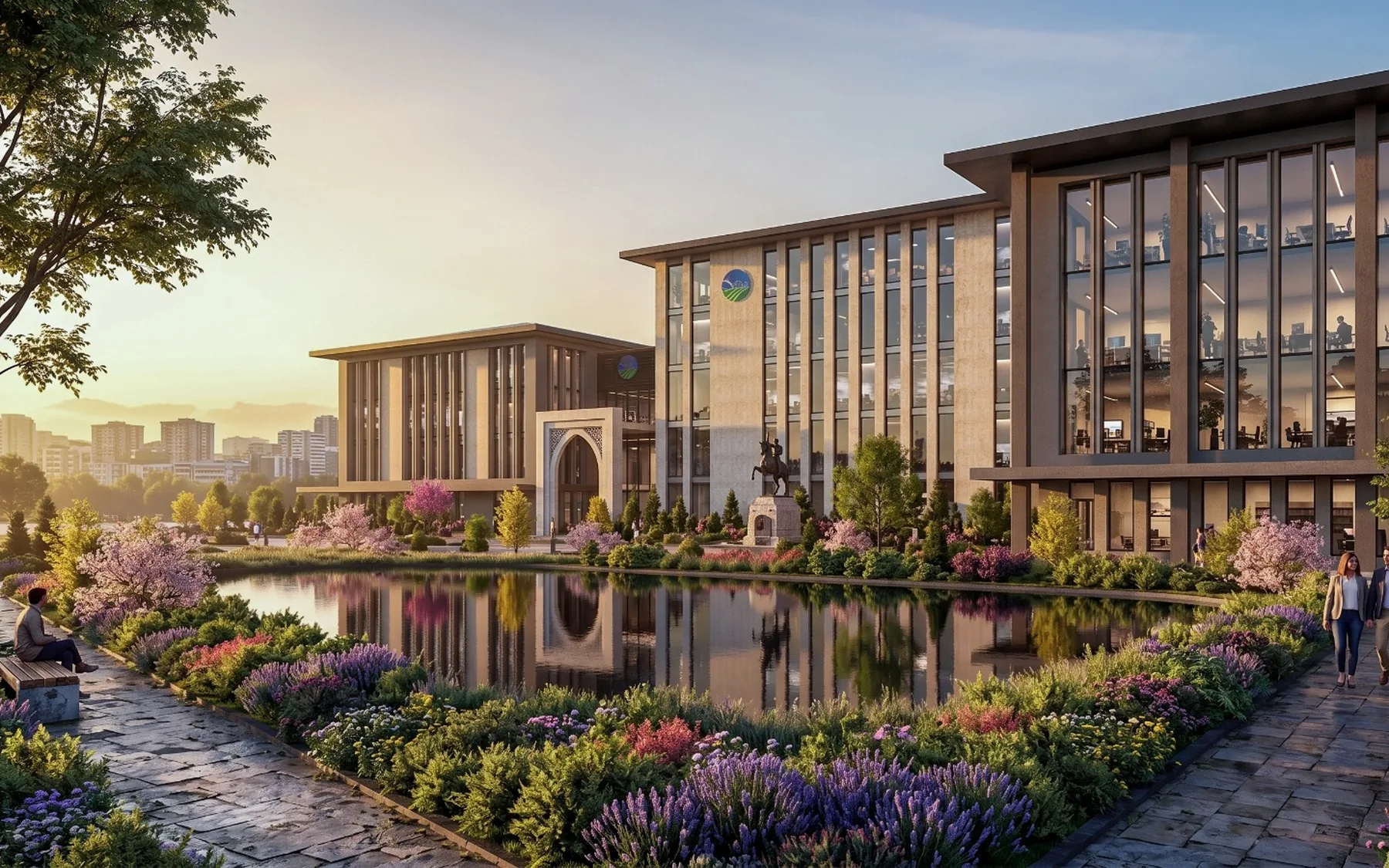 Sakarya Büyükşehir Belediyesi Hizmet Binası genel görünümü