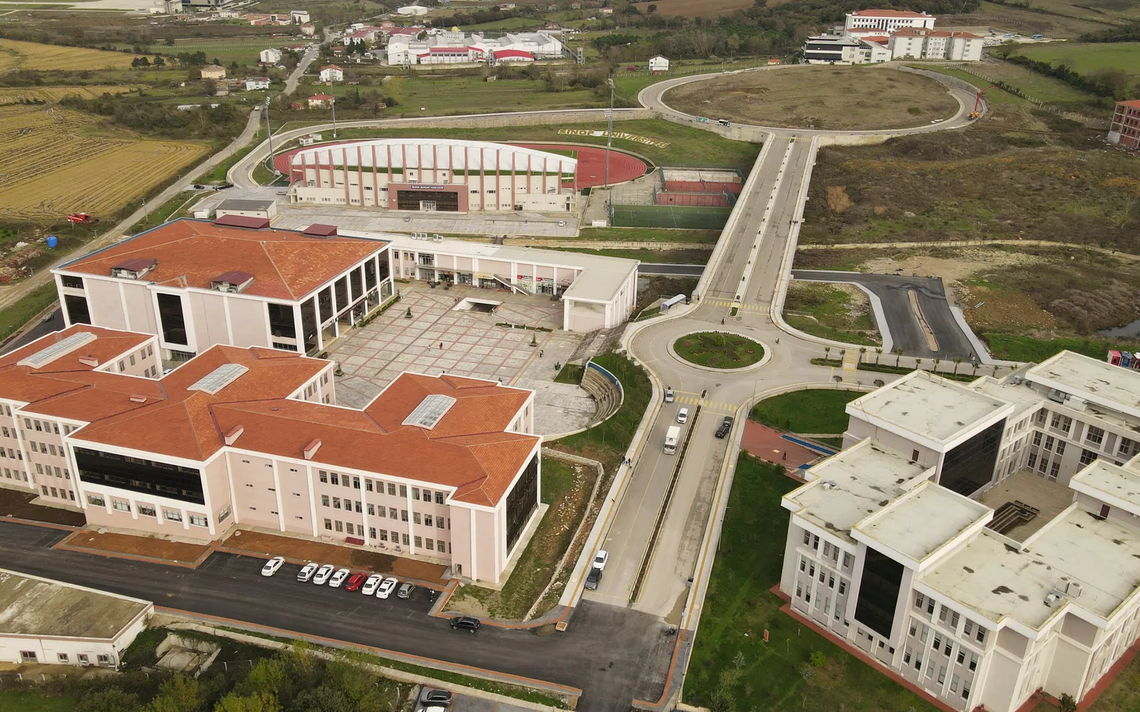 Sinop Üniversitesi Yeni Kampüs Alanı Çeşitli Altyapı ve Yol Çalışmaları genel görünümü